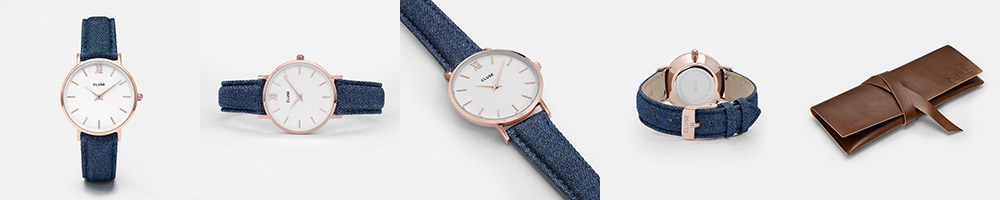 Cluse Minuit Model Rose Gold Watch // NotJessFashion.com