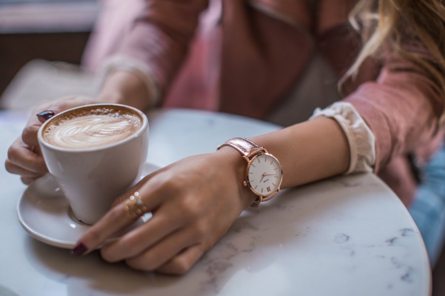 Cluse Minuit Model Rose Gold Watch // NotJessFashion.com