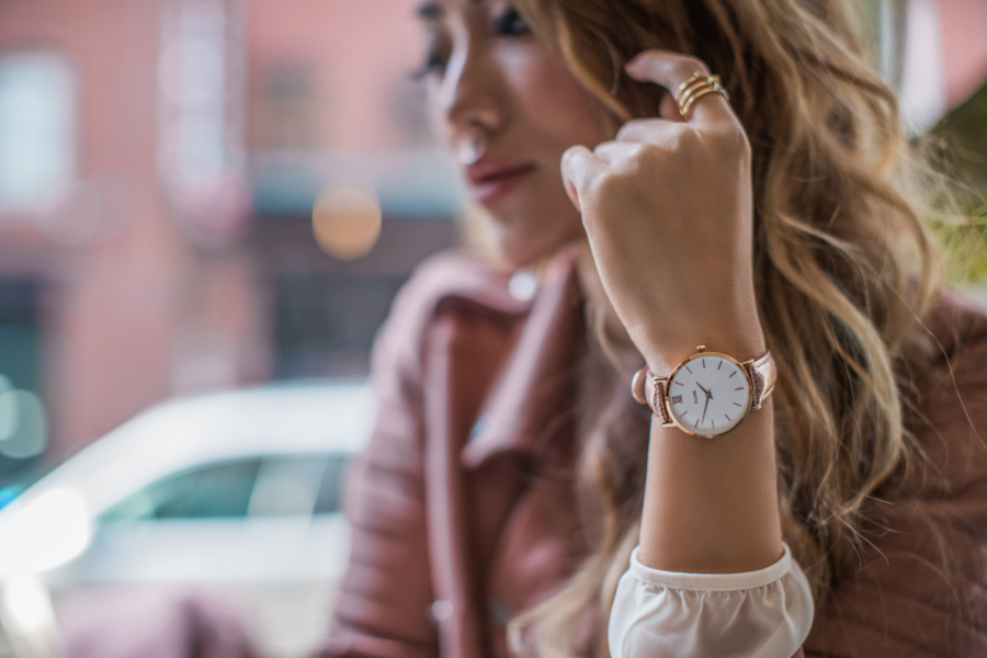 Cluse Minuit Model Rose Gold Watch // NotJessFashion.com