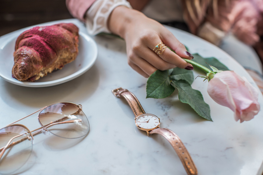 Cluse Minuit Model Rose Gold Watch // NotJessFashion.com