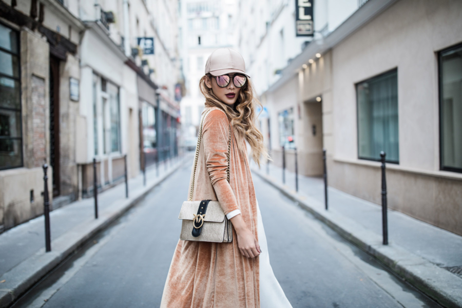 Velvet Duster, Paris Fashion Week 2017 // NotJessFashion.com