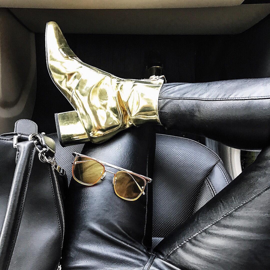 Metallic Ankle Boots - 6 Ankle Boots You Can Still Rock All Summer // NotJessFashion.com