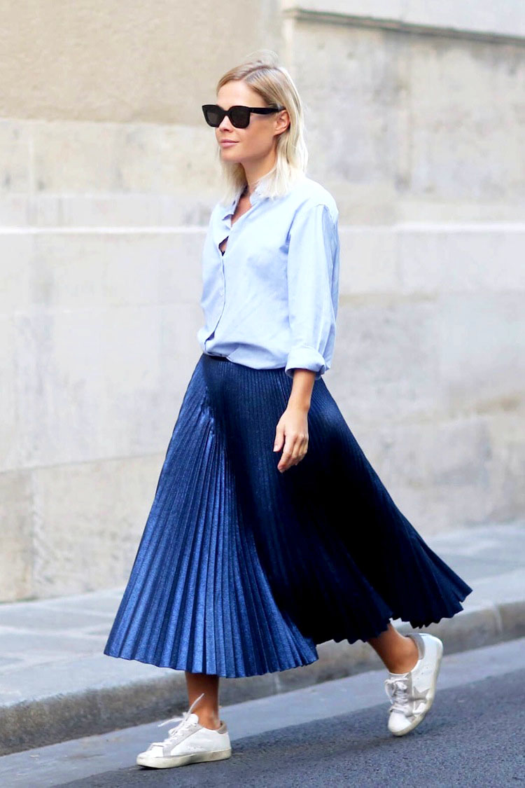 Pleated Midi Skirt - 5 Pleated Pieces that Compliment Your Wardrobe // NotJessFashion.com