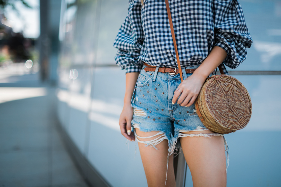 Casual summer gingham - 5 Updated Gingham Trends You'll Love For Summer // NotJessFashion.com
