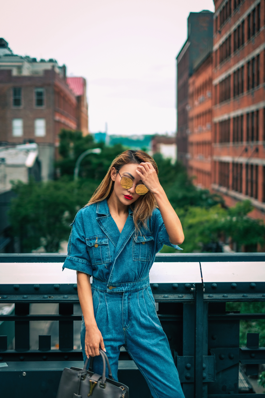 Denim Jumpsuit - Head-To-Toe Denim Look + 5 Denim Must-Haves // NotJessFashion.com