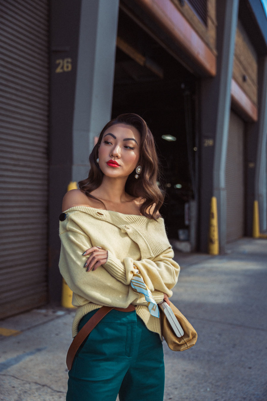 Yellow and Green NYFW Day 3 Street Style // NotJessFashion.com