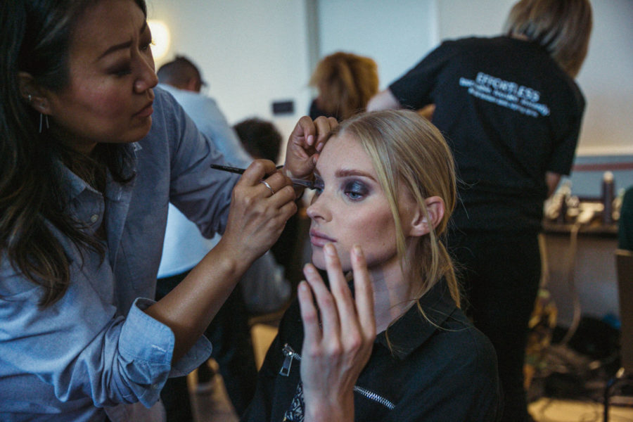 NYFW Day 5 Public School Runway SS18 Backstage // NotJessFashion.com