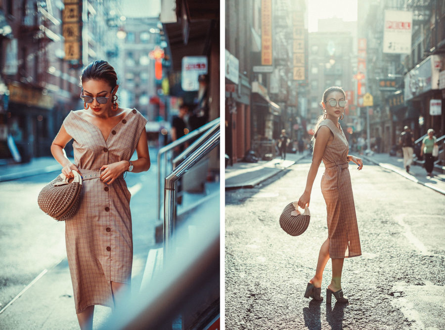 Vintage-Inspired Fall Trends Plaid Dress // NotJessFashion.com