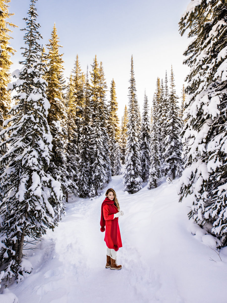 The best getaways for winter travel, snowy winter vacation, banff travel guide in the winter // Notjessfashion.com