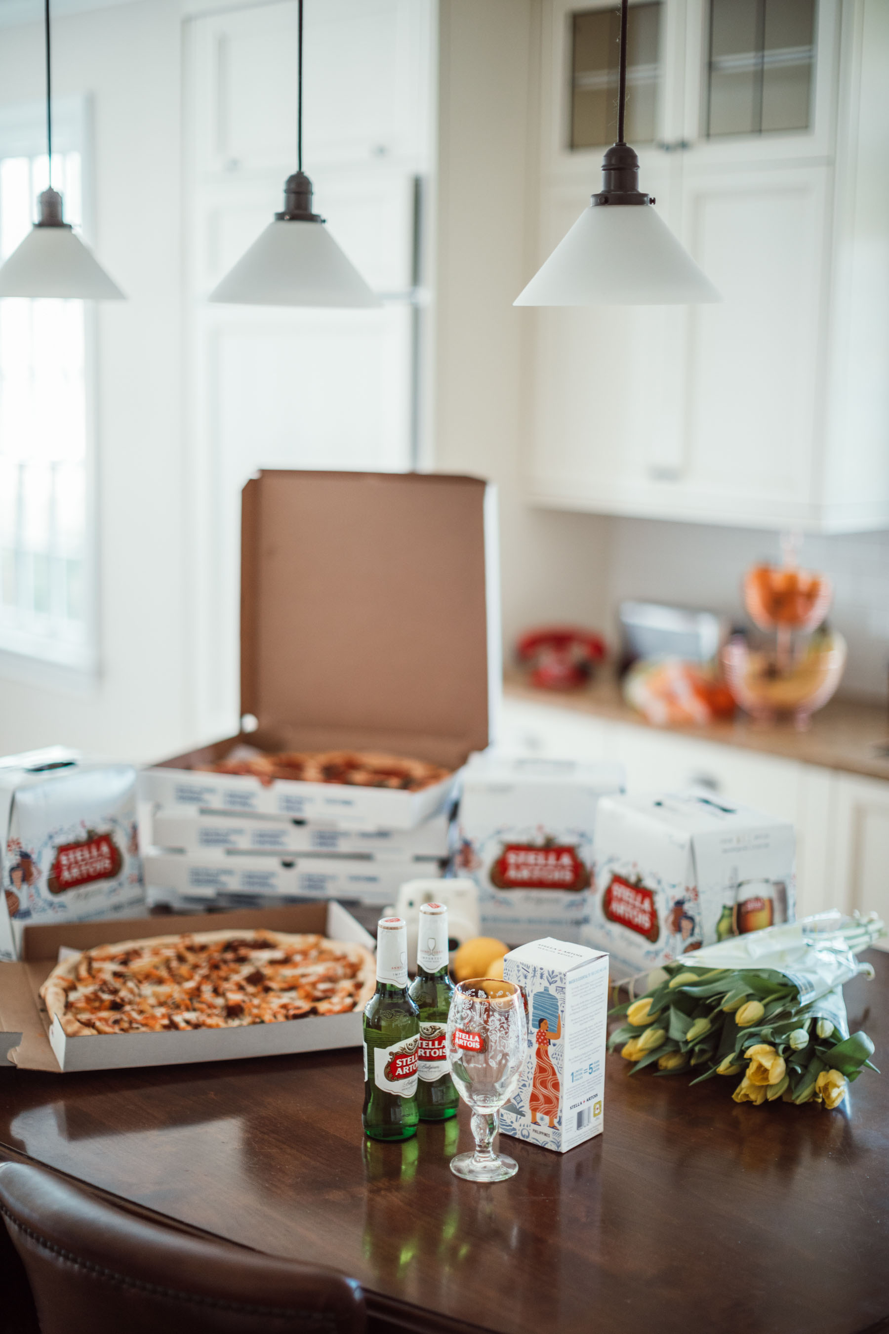 How to Throw a Super Bowl Party That Matters // Notjessfashion // Stella Artois, Super Bowl Party, fashion blogger, new york fashion blogger, jessica wang, stella beer and pizza