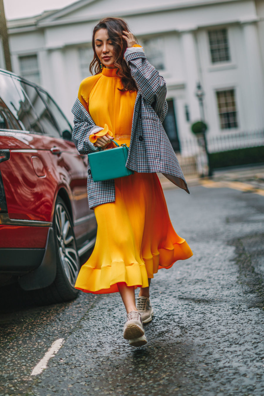 How to style a maxi dress for winter, according to stylists