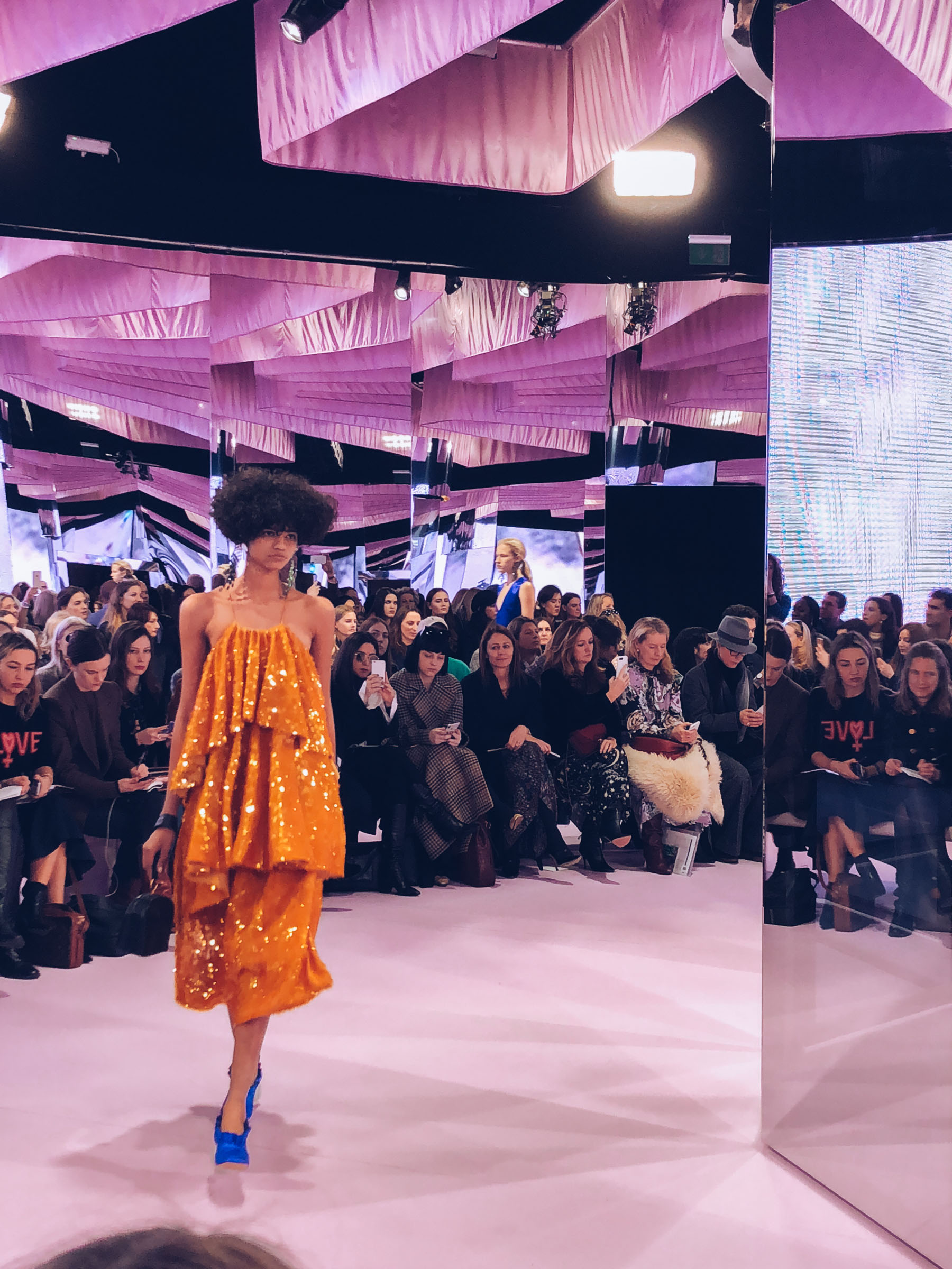 London Fashion Week Recap - Mulberry fw18 show // Notjessfashion.com