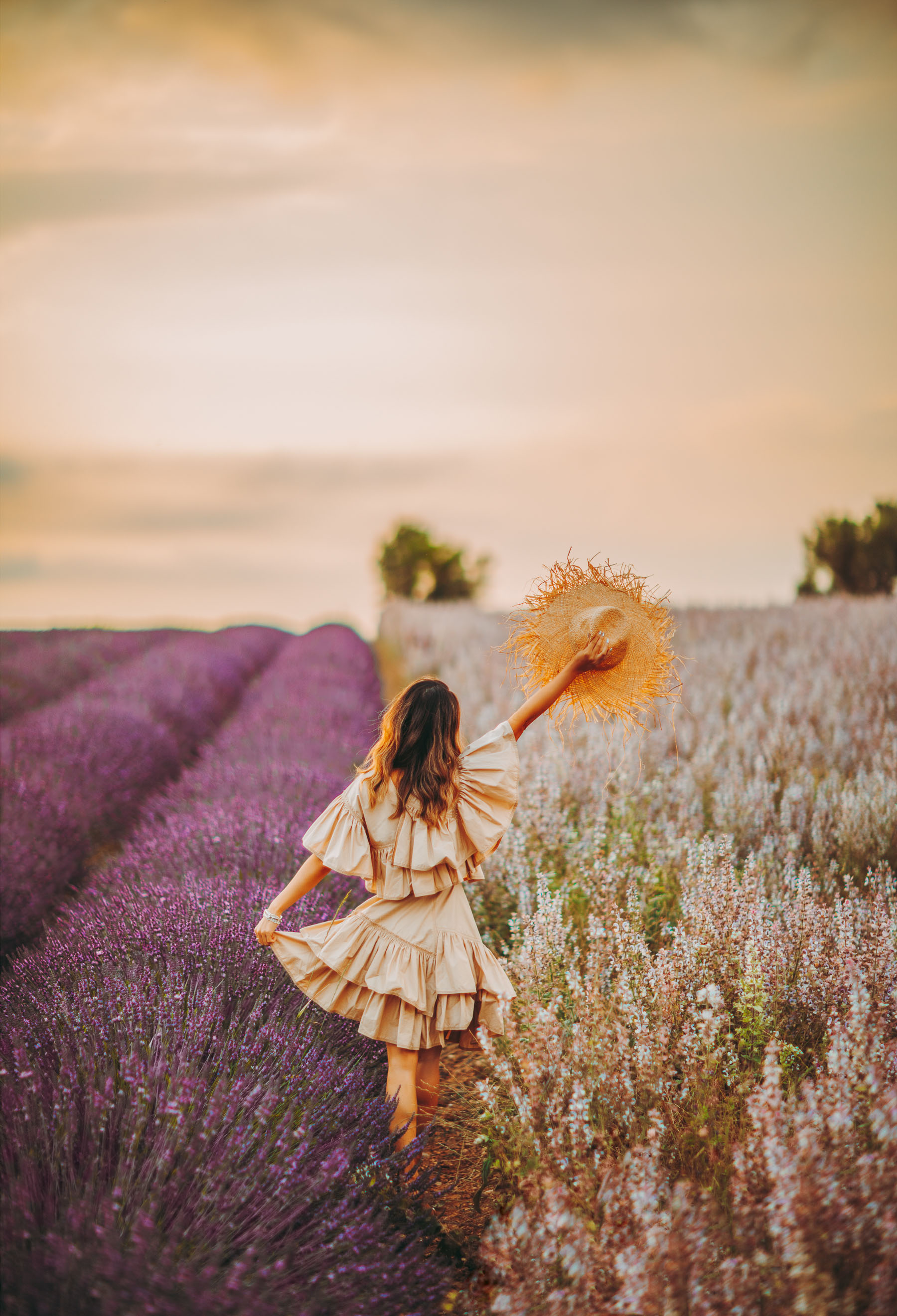 Lavender Fields Provence, Fashion and Travel Blogger, Phillip Lim flamenco dress // Notjessfashion.com