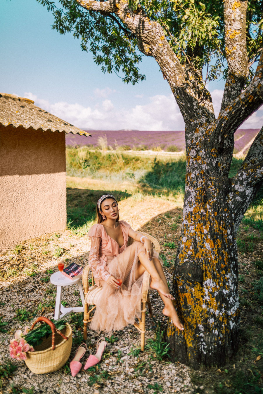 pink lace dress // Notjessfashion.com