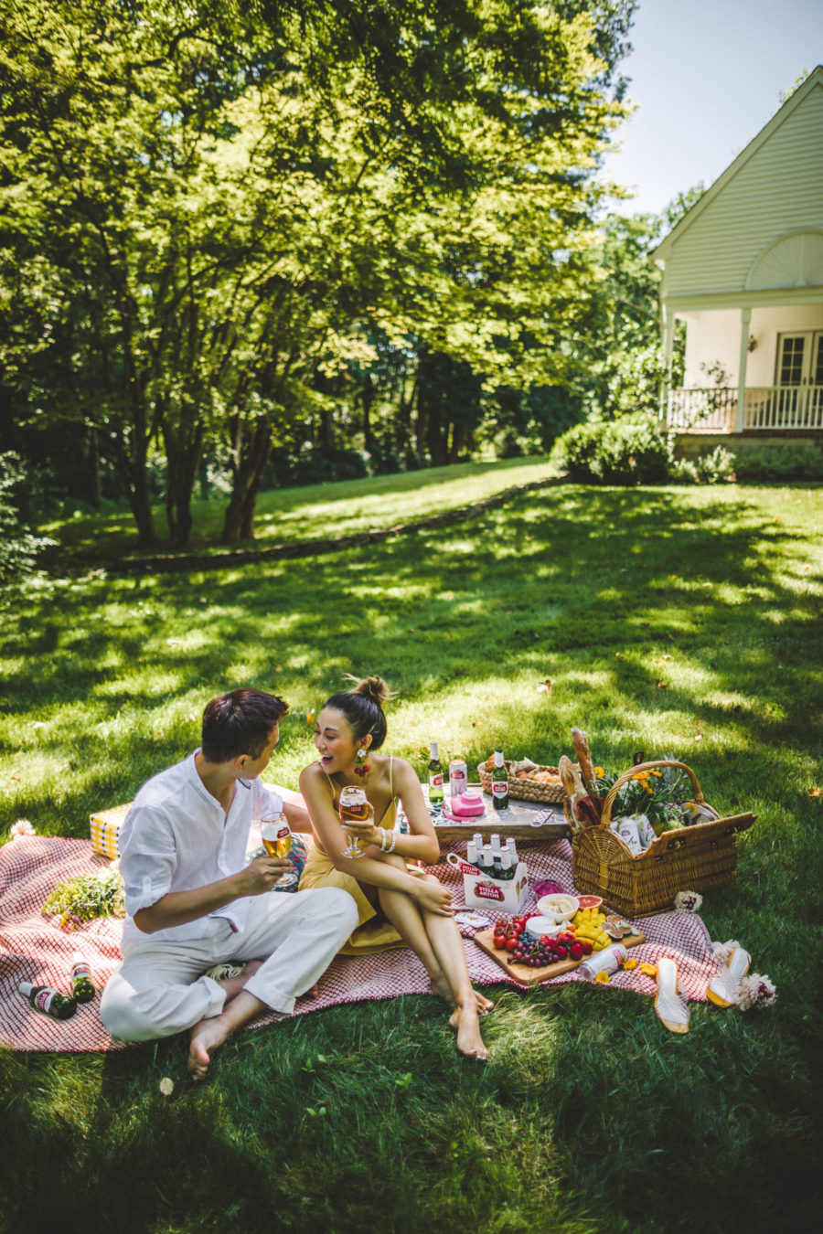 Savoring Everyday Moments with Stella Artois, Joie de Biere, Outdoor Picnic, Summer picnic, Stella Artois // Notjessfashion.com