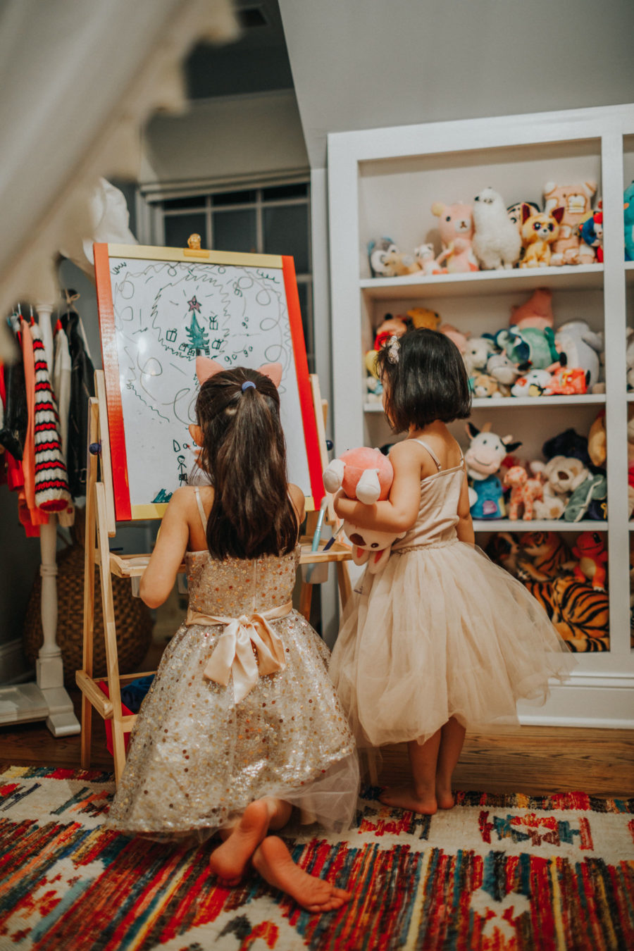 Giving back for the holidays, Nordstrom x Children's Miracle Network, Kids Holiday dresses, christmas tree drawing // Notjessfashion.com