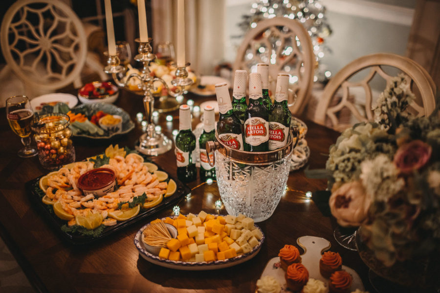 The gift of being present, stella artois beer, holiday party // Notjessfashion.com