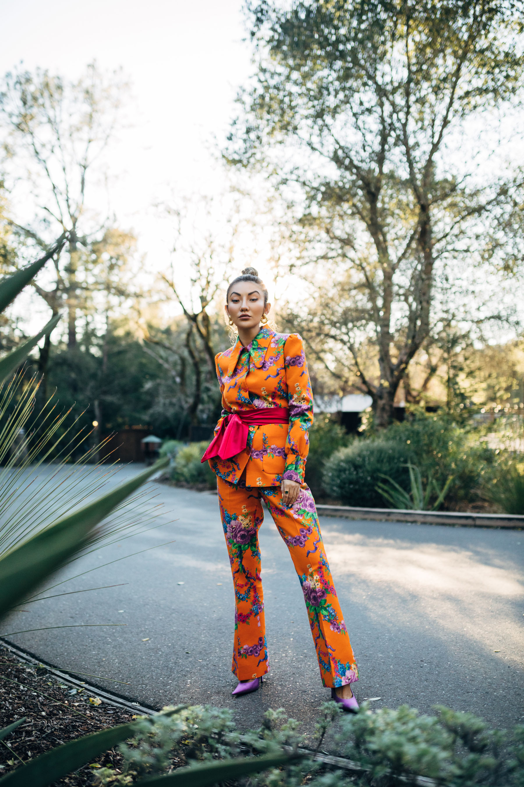 neon trend, full neon outfit, neon outfit inspiration, neon fashion, neon suit // Notjessfashion.com