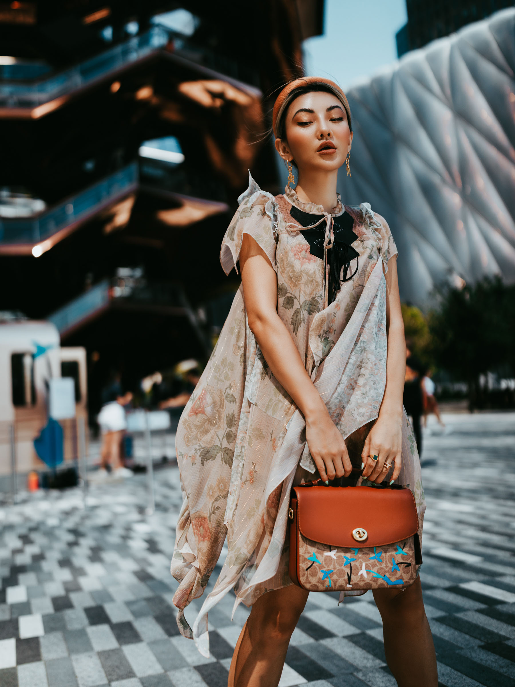 biggest fall fashion trends 2019, chiffon fashion trends, romantic style // Notjessfashion.com