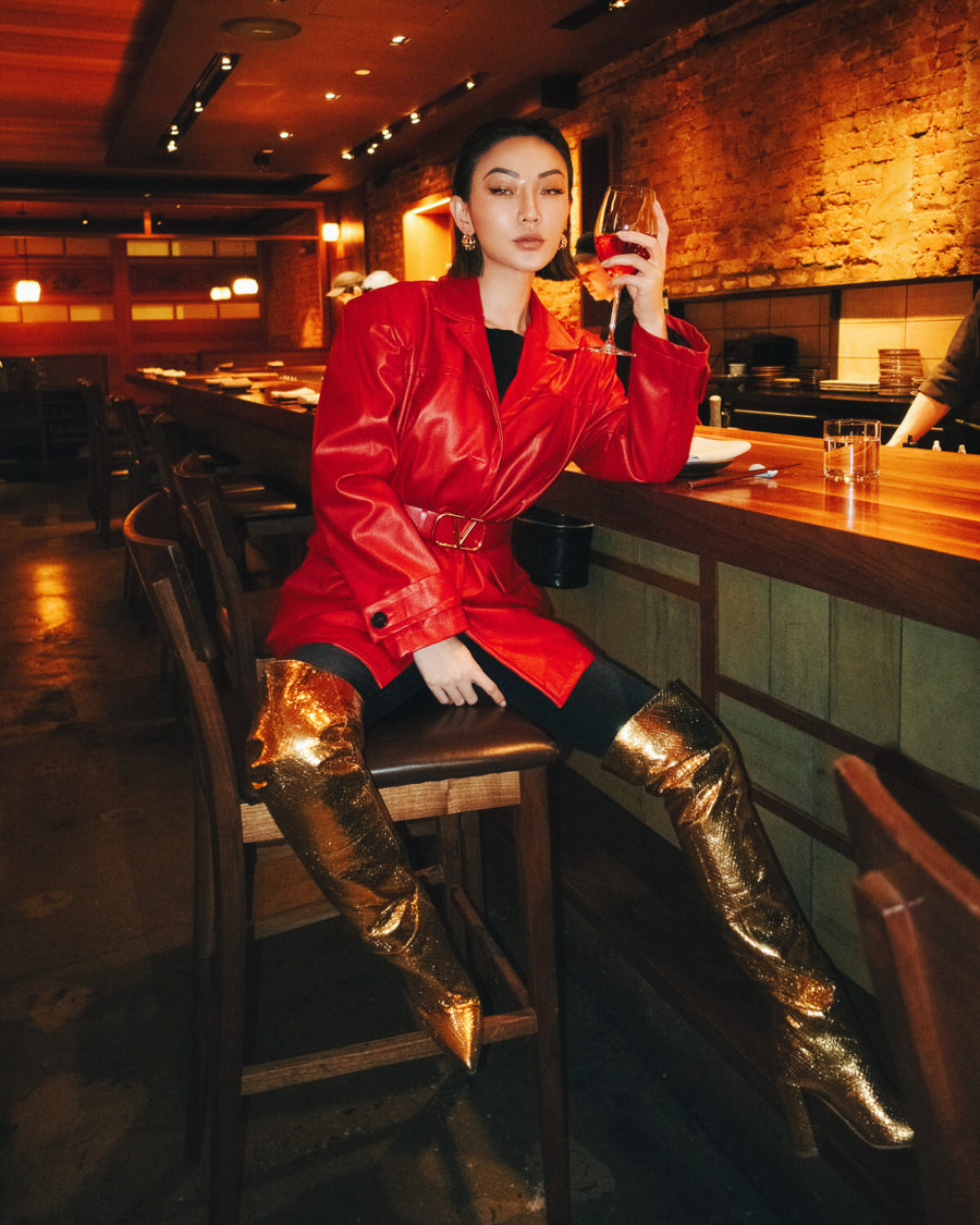 red christmas outfits for 2020 // Jessica Wang - Notjessfashion.com